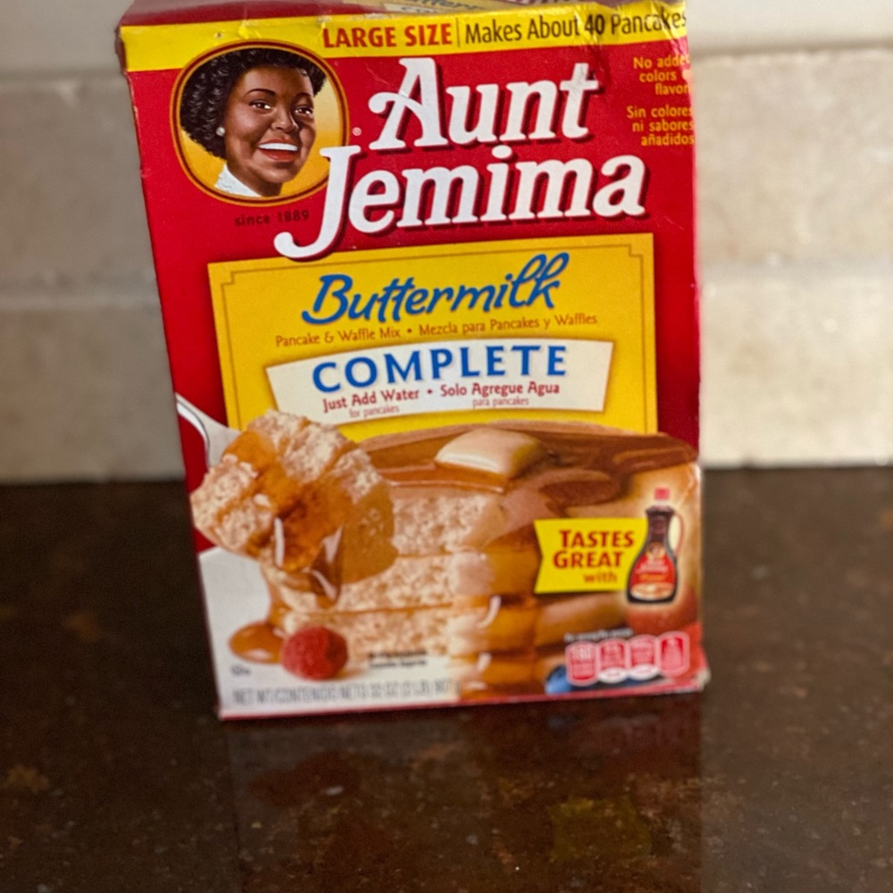 Beloved, Nostalgic (Retired Logo) Aunt Jemima Buttermilk Pancake/Waffle Mix Box